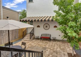 609 Rear Patio